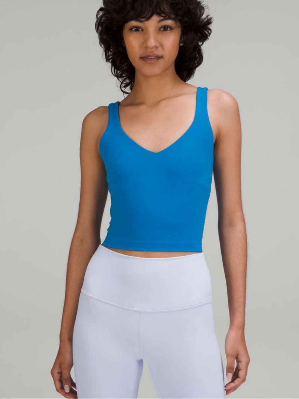 Lululemon align tank poolside blue